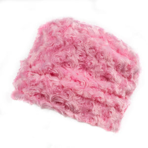 Soft Faux Fleece Fur Stretchy Pull On