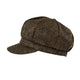 Feminine Tweed Wool Baker Boy Cap
