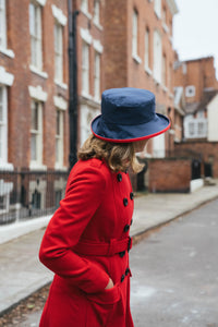 Waterproof Hat with a Bow Packs inside a Matching little Pouch