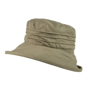 Wide Brim Linen, Lightweight Packable Sun Hat