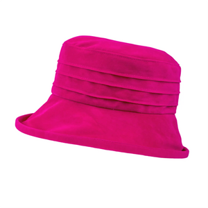 Water Resistant Velour Packable Hat