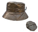 Waterproof Spotty Hat Pack bucket hat with Elastic Adjustor, Folds into its Own Lining.