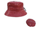 Waterproof Spotty Hat Pack bucket hat with Elastic Adjustor, Folds into its Own Lining.