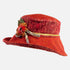Vintage Orange Tapestry Hat
