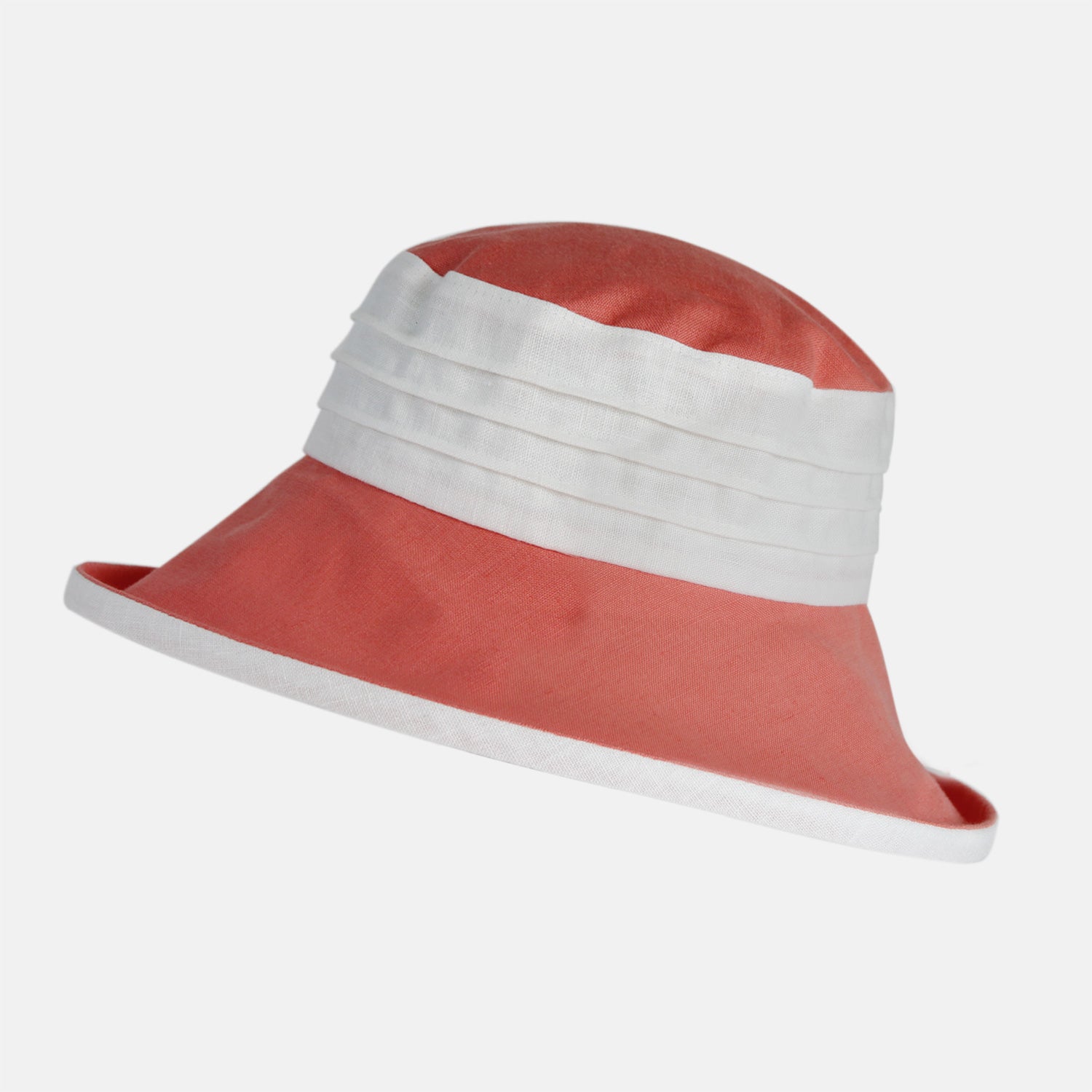 Large Brim Linen, Packable Sun Hat - Limited Edition Colour