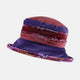 Wine, Purple and Pink Fluffy Velvet Hat