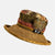 Vintage Fabric Hat with Feather Decoration