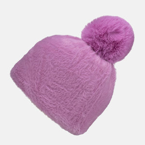 Silky Soft Pom Pom Hat