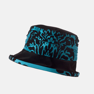Paisely and Velour Water Resistant Hat
